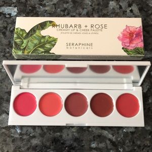 Seraphine botanicals lip and cheek palette